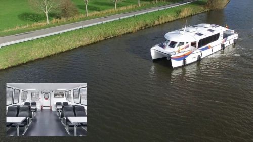 De Hydroville, de Antwerpse passagiersshuttle op waterstof