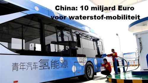China in 2025: 100 duizend waterstofvoertuigen op de weg