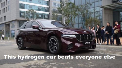 Deze Chinese waterstofauto wordt anders dan alle anderen