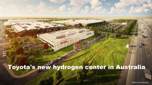 Nieuw hydrogen Center voor Toyota in Melbourne