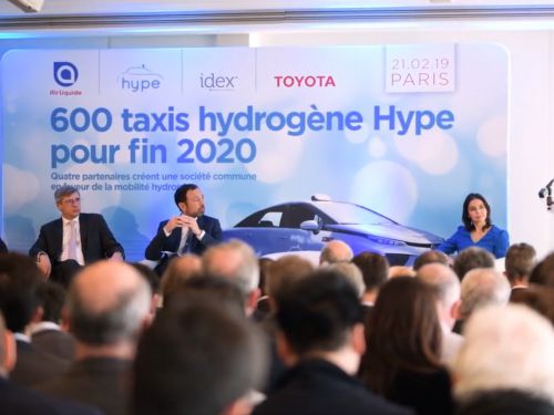 Project Hype: 600 waterstof-taxi’s voor Franse hoofdstad Parijs