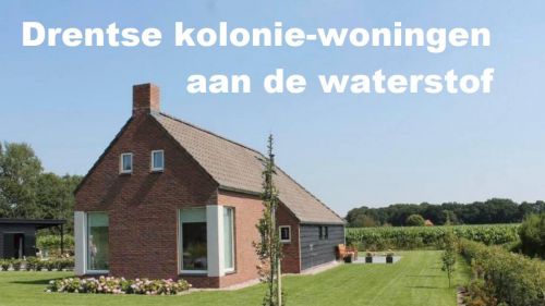 Drentse kolonie-woningen krijgen eigen opslagsysteem voor waterstof
