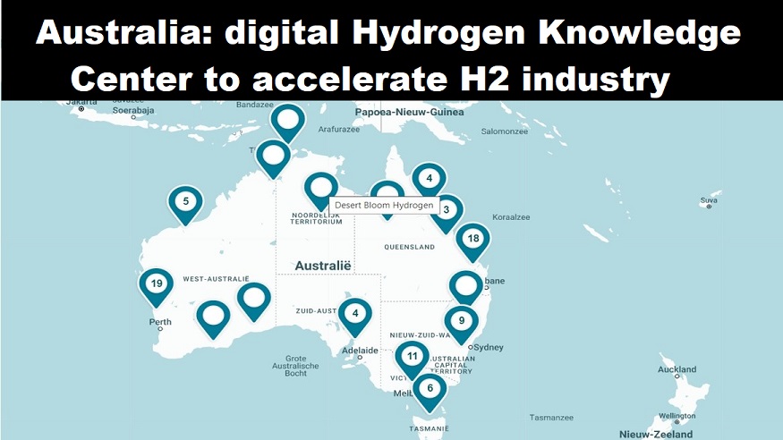 Australie Hydrogen projects