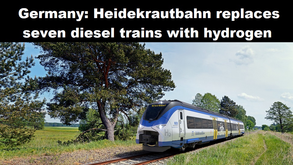 Duitsland: Heidekrautbahn vervangt zeven dieseltreinen door waterstof