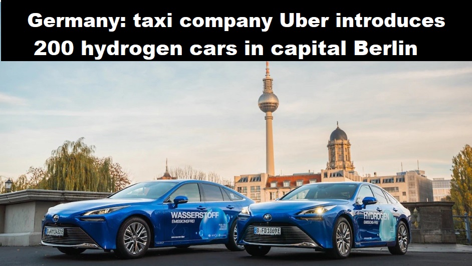 Berlijn Uber op waterstof 