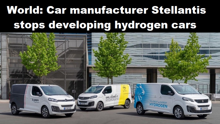 Bestelwagens stellantis waterstof