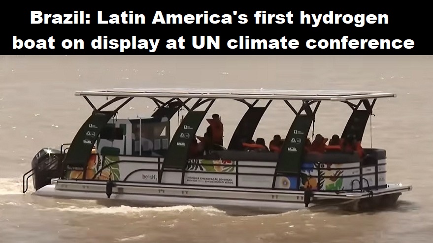 Brazilië Schip COP waterstof