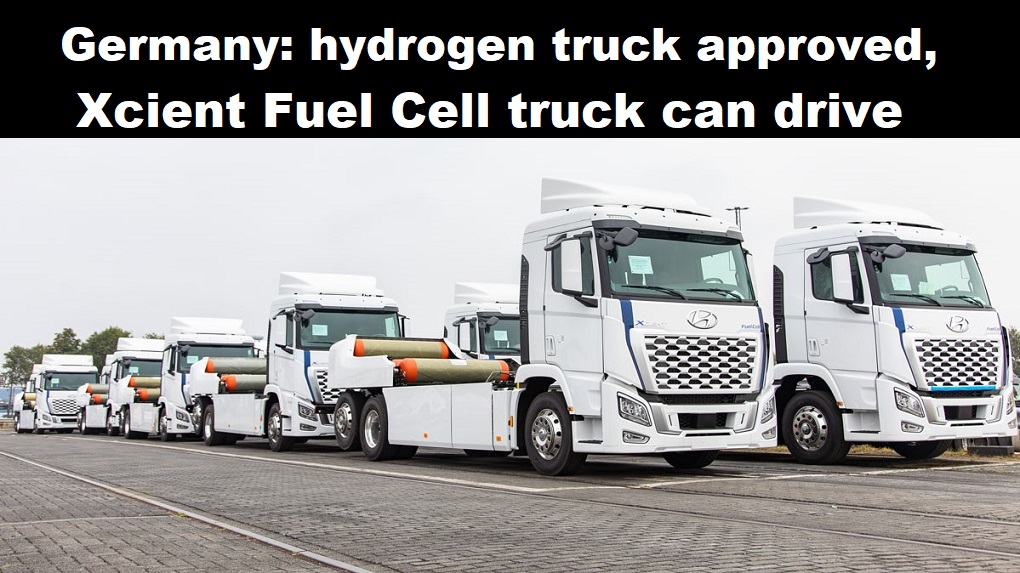 Duitsland: waterstof-truck goedgekeurd, Xcient Fuel Cell-truck mag gaan rijden