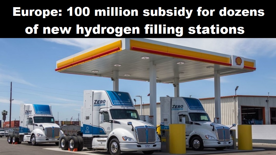 Californië truck filling waterstof