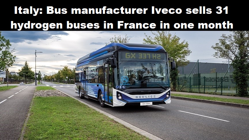 Cannes bus Iveco waterstof