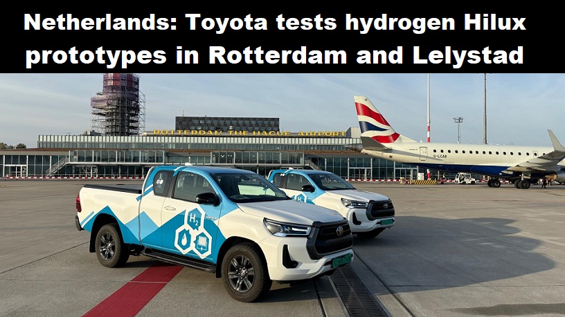 Den Haag Hilux toyota waterstof