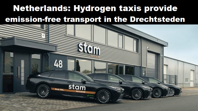 Dordrecht stam taxi waterstof