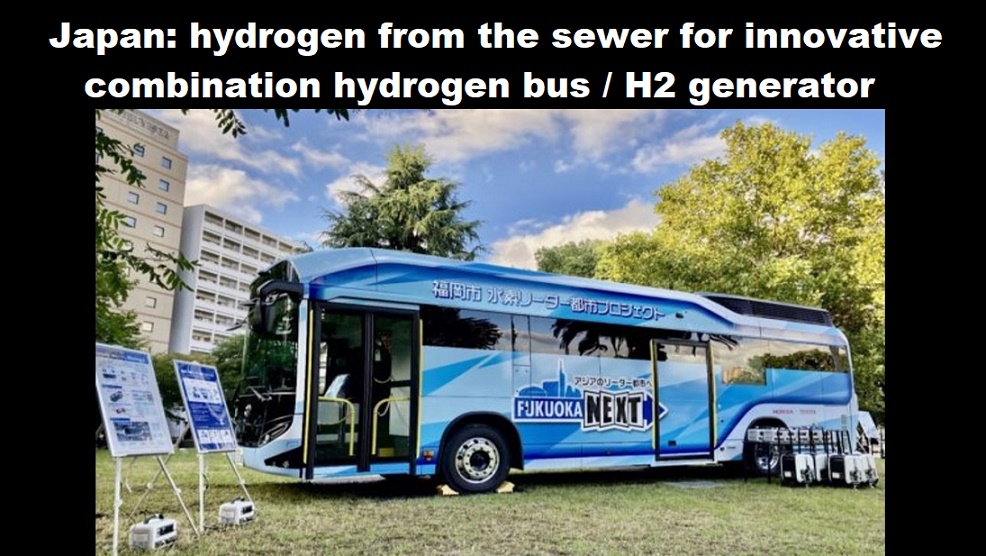 Fokuoka city hydrogen bus