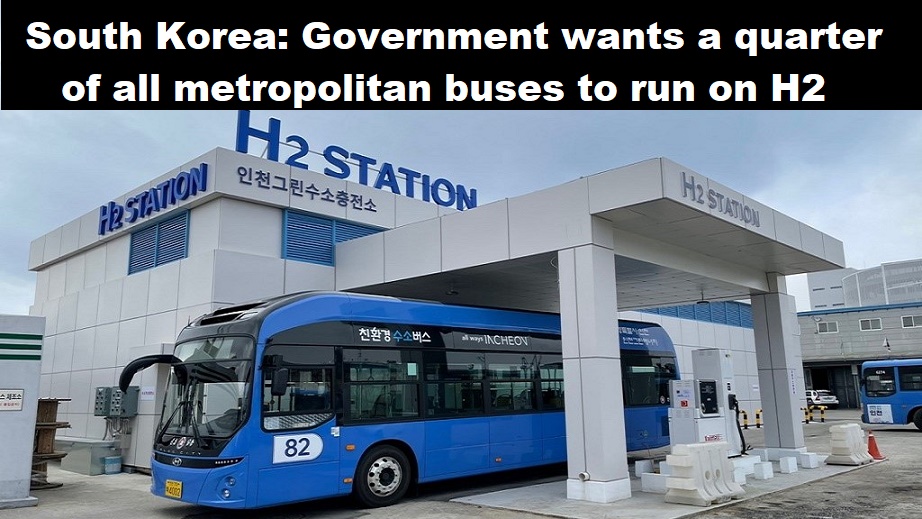 Korea bus op waterstof