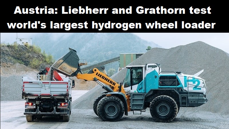 Liebherr grathorn oostenrijk waterstof