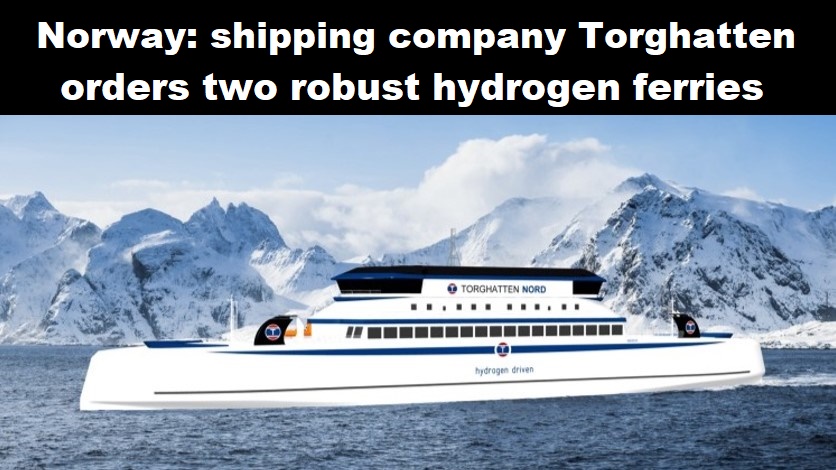 Lofoten noorwegen waterstof