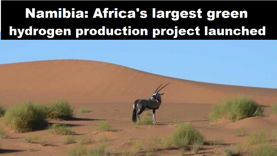 Namibië: Afrika’s grootste groene waterstofproductie-project van start