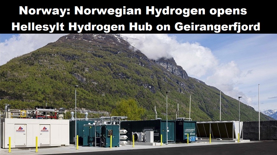 Noorwegen Hydrogen hub waterstof