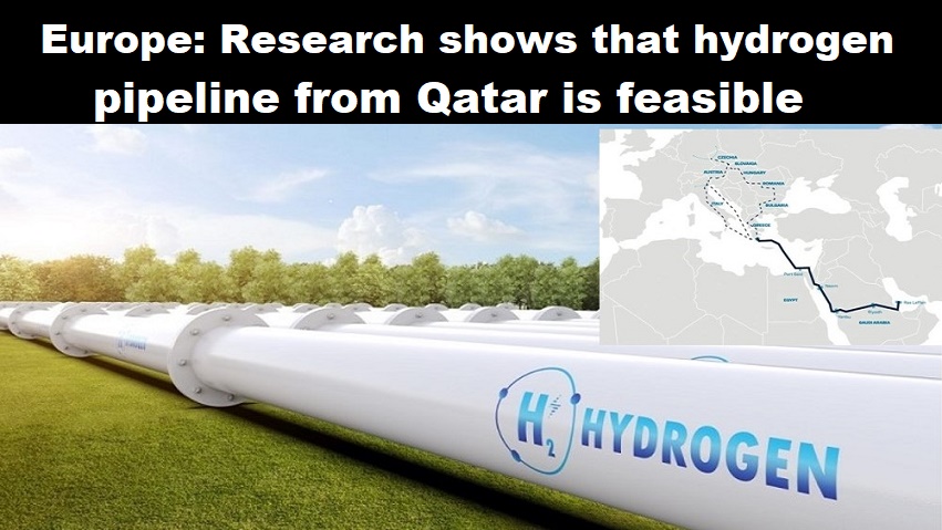 Qatar pipeline waterstof 