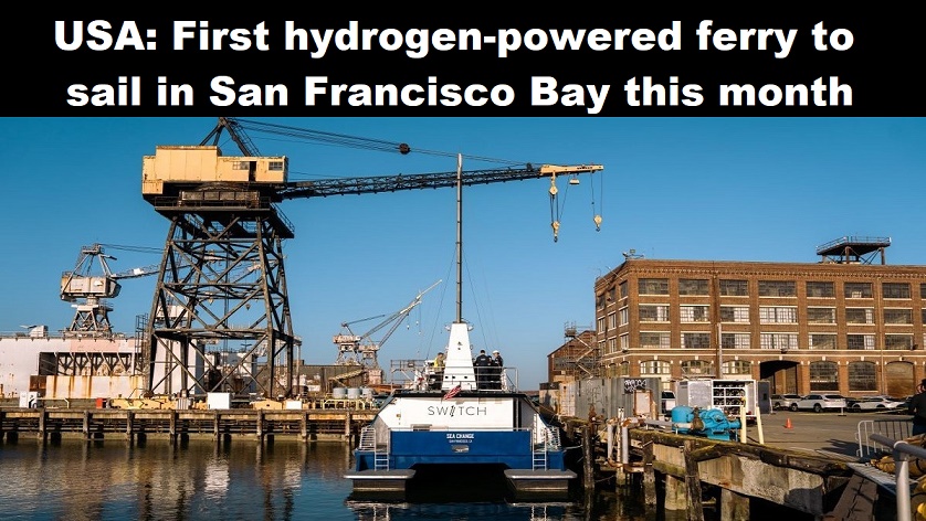 San Francisco Ferry Hydrogen