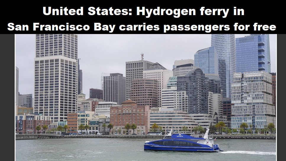 San Francisco Ferry Hydrogen waterstof