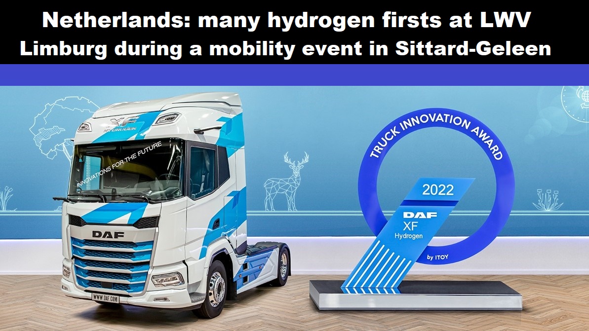 Sittard DAF XF H2 Innovation truck