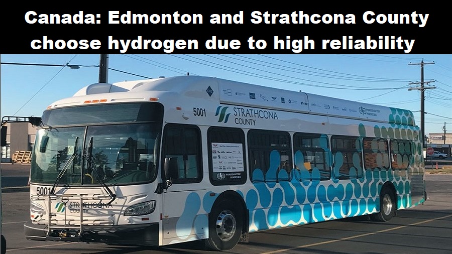 Strathcona canada bus waterstof