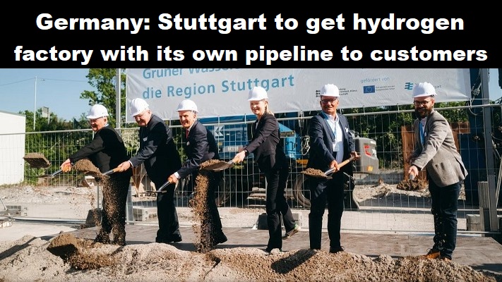 Stuttgart waterstofhub waterstof