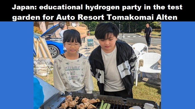 Tomakomai hydrogen waterstof