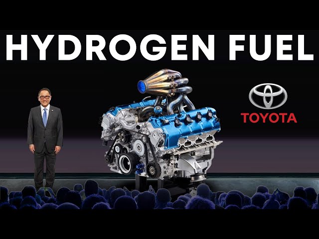 Toyota verbrandingsmotor op waterstof