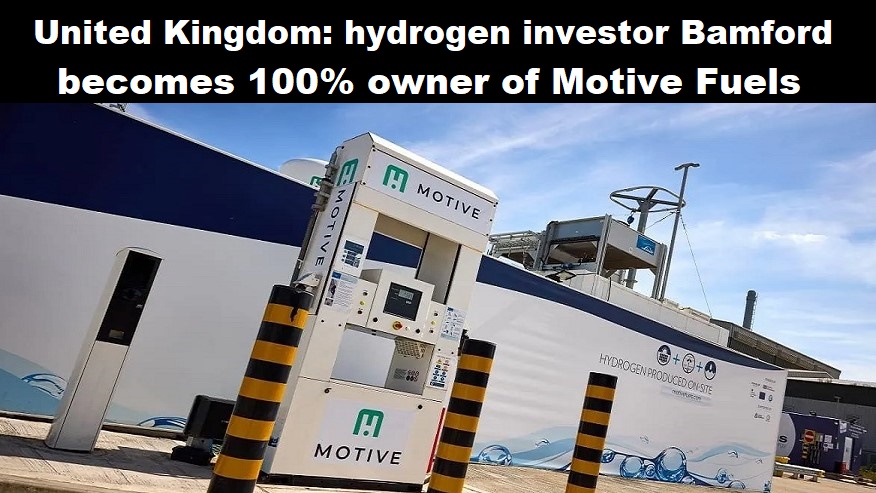 VK Motive Fuels waterstof