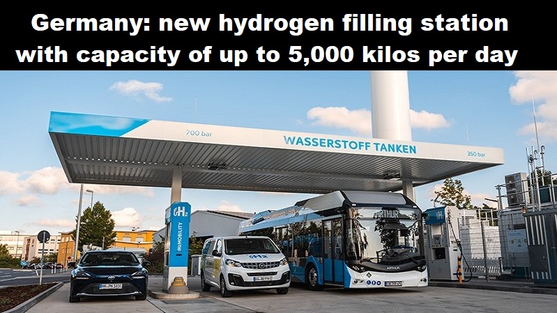 Waterstof dusseldorf tankstation