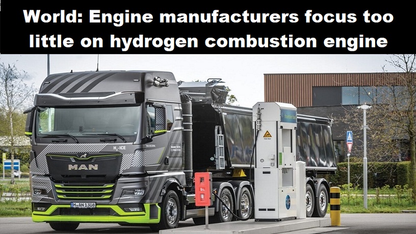 Waterstof leusden MAN h2ICE truck