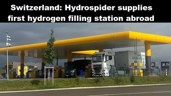 Zwitserland Hydrospider duitsland waterstof