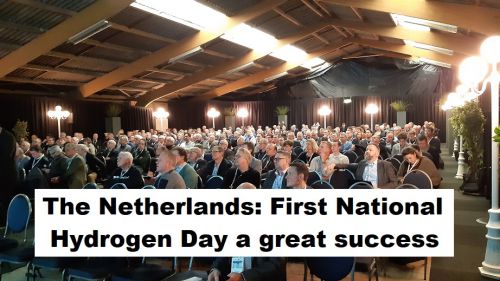 Nederland: eerste Nationale Waterstofdag groot succes