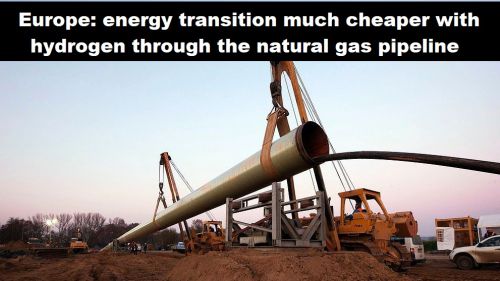 Energietransitie veel goedkoper met waterstof door de aardgasleiding
