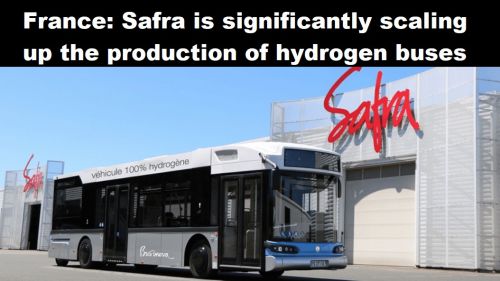 Frankrijk: Safra schaalt de productie van waterstofbussen flink op