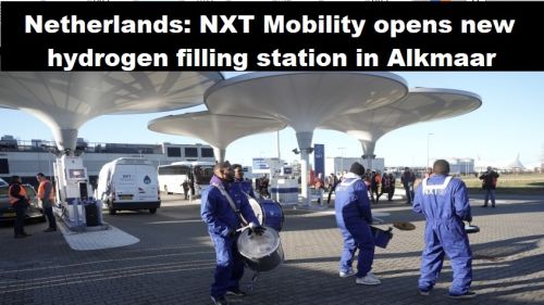 Nederland: NXT Mobility opent nieuw waterstoftankstation in Alkmaar