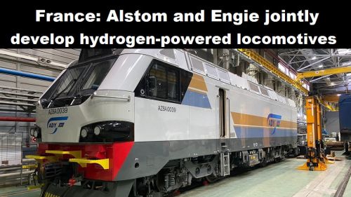 Frankrijk: Alstom en Engie ontwikkelen samen locomotieven op waterstof