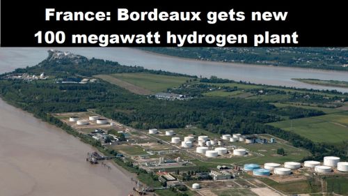 Frankrijk: Bordeaux krijgt nieuwe waterstoffabriek van 100 MW