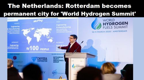 Nederland: Rotterdam wordt vaste lokatie voor ‘World Hydrogen Summit’