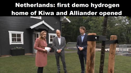 Nederland: eerste demo-waterstofwoning van Kiwa en Alliander geopend