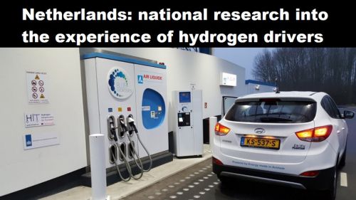 Nederland: nationaal onderzoek naar ervaring van rijders op waterstof