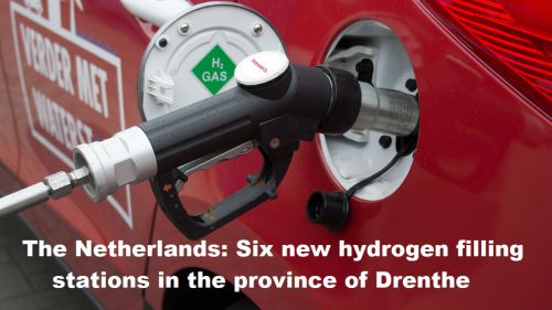 Nederland: Zes nieuw waterstof tankstations in de provincie Drenthe