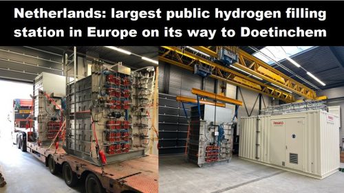 Nederland: grootste waterstoftankstation van Europa onderweg naar Doetinchem