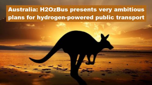 Australië: H2OzBus presenteert zeer ambitieuze plannen voor OV op waterstof