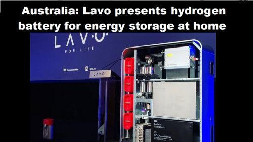 Australië: Lavo presenteert waterstofbatterij voor energie-opslag thuis