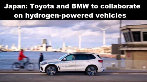 Japan: Toyota en BMW gaan samenwerken bij de ontwikkeling van voertuigen op waterstof