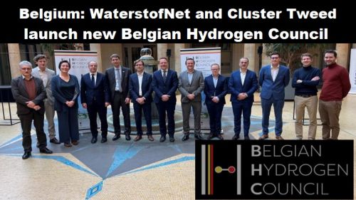 België: WaterstofNet en Cluster Tweed lanceren nieuw Belgian Hydrogen Council