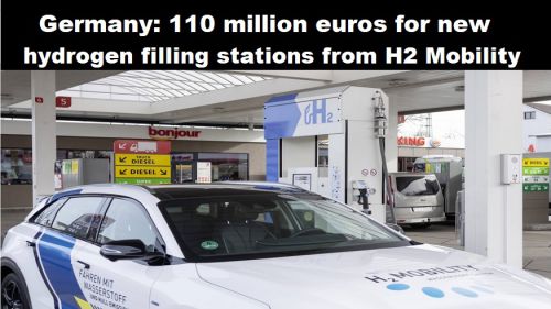 Duitsland: 110 miljoen euro voor nieuwe waterstoftankstations van H2 Mobility